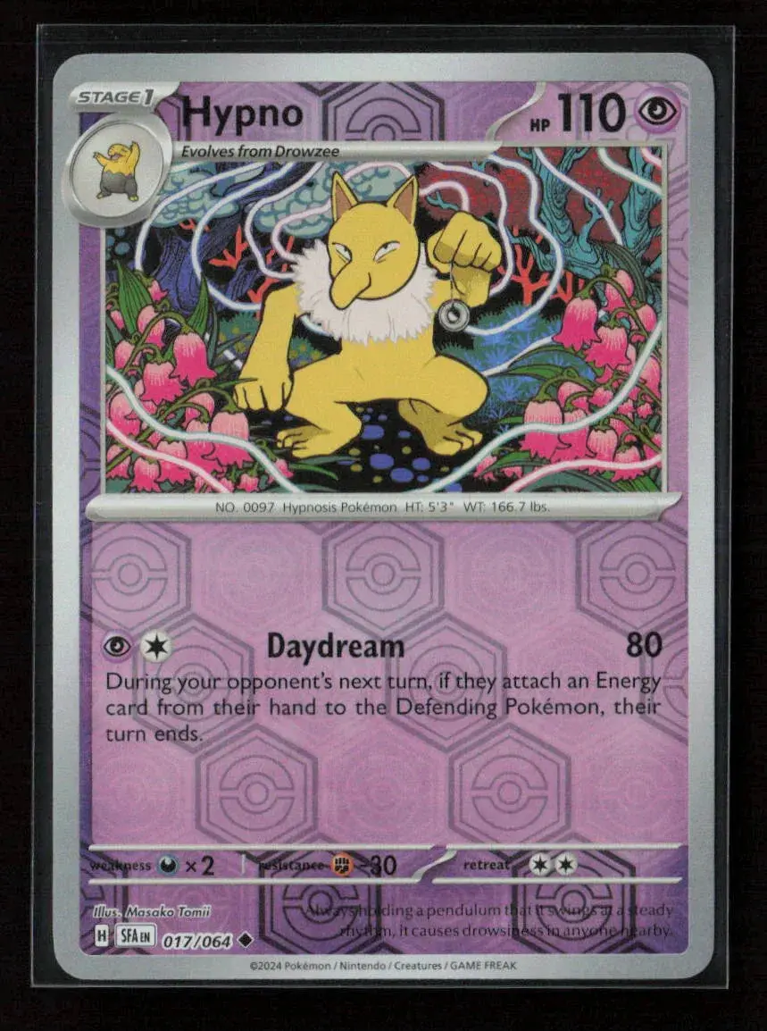 Hypno Uncommon Sv: Shrouded Fable 017/064 Nm 1