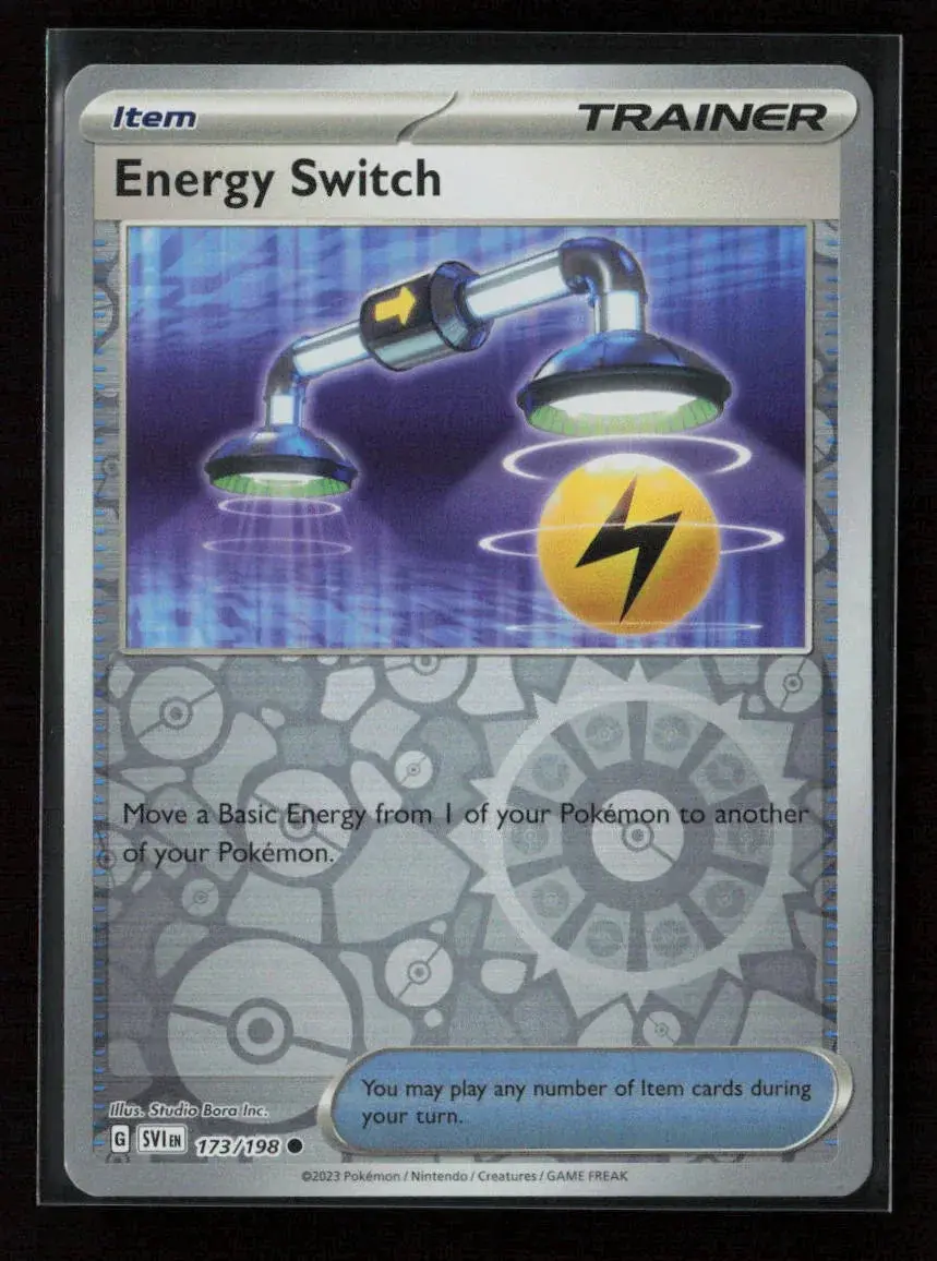 Energy Switch Common Sv01: Scarlet & Violet Base Set 173/198 Nm 1