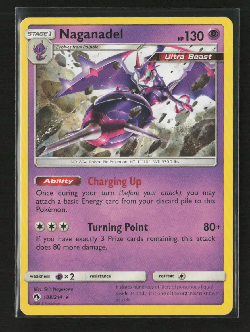 Naganadel - (Sm Lost Thunder) Rare Deck Exclusives 108/214 Lp 1
