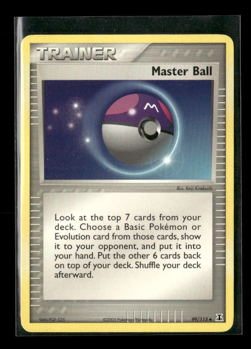 Master Ball Uncommon Delta Species 99/113 Lp 1