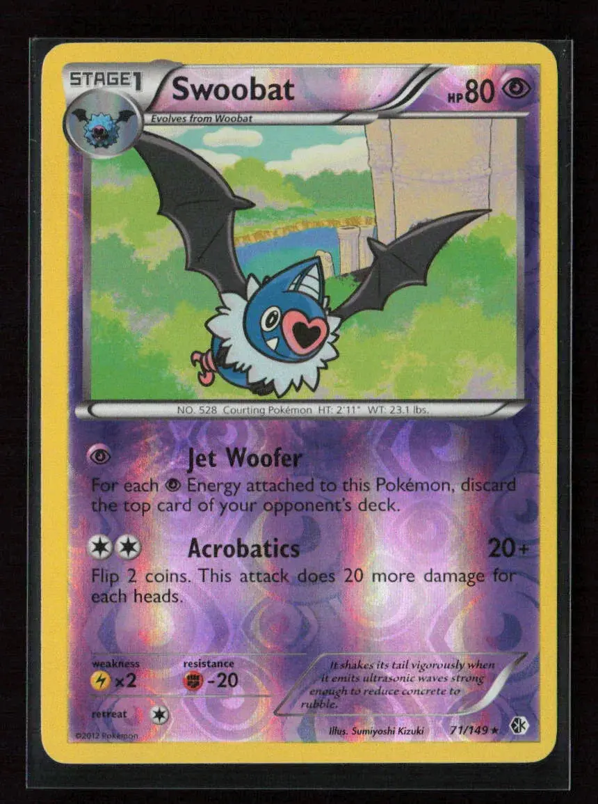 Swoobat Rare Boundaries Crossed 71/149 Nm 1