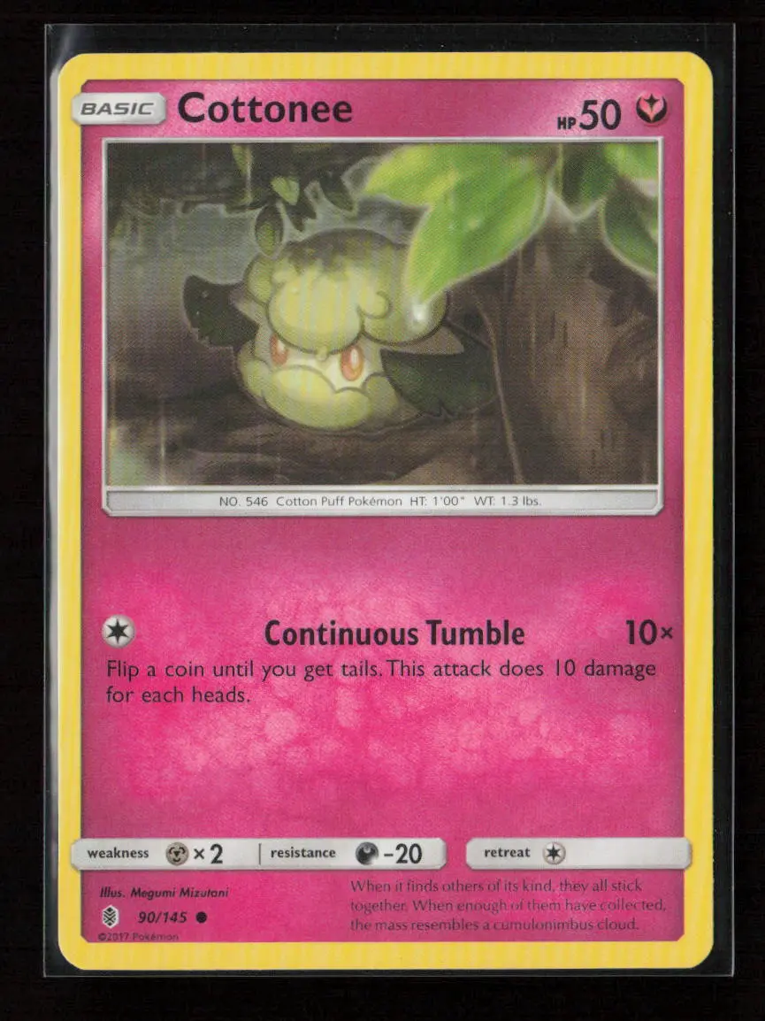 Cottonee Common Sm - Guardians Rising 90/145 Lp 1