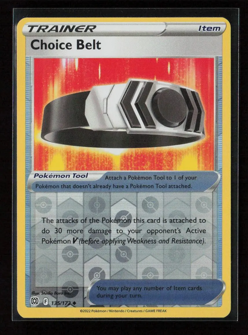 Choice Belt Uncommon Swsh09: Brilliant Stars 135/172 Nm 1