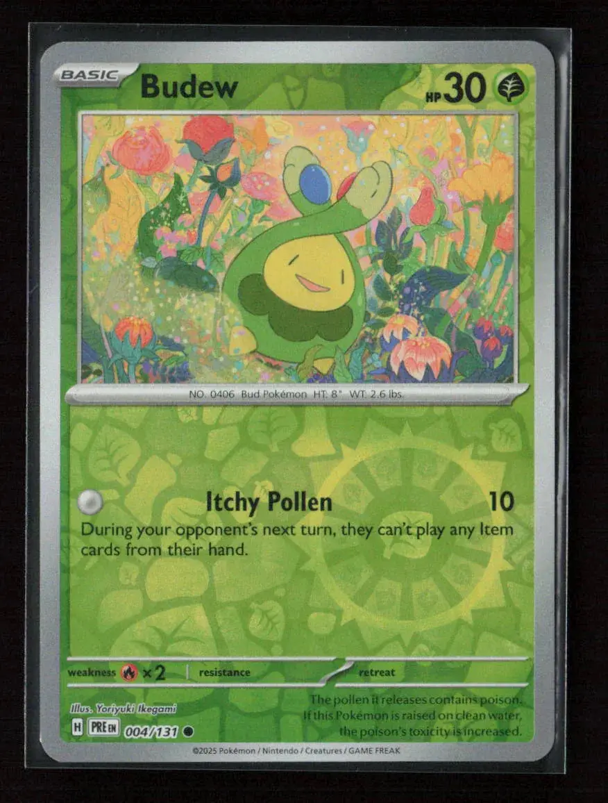 Budew Common Sv: Prismatic Evolutions 004/131 Nm 1