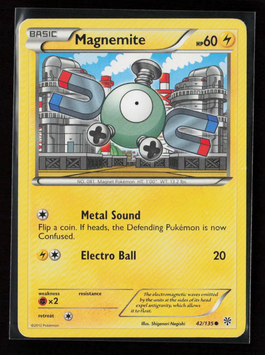 Magnemite (42) Common Plasma Storm 42/135 Lp 1