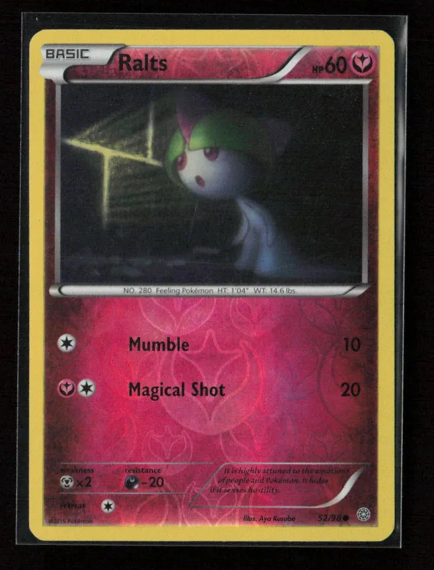 Ralts Common Xy - Ancient Origins 52/98 Lp 1
