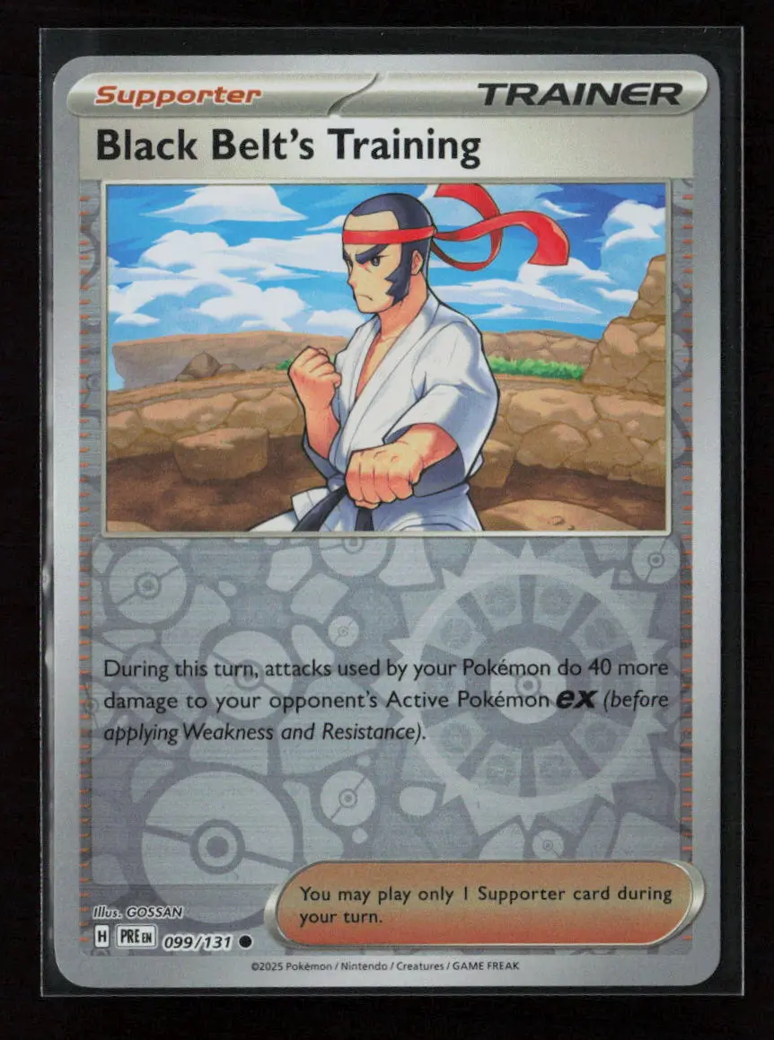 Black Belt's Training - Common Sv: Prismatic Evolutions 099/131 Nm 1