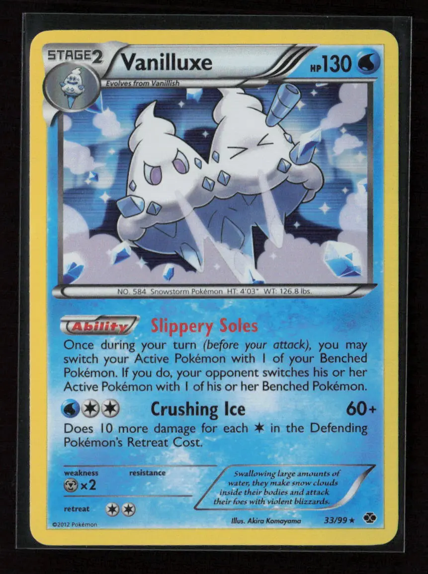 Vanilluxe Holo Rare Next Destinies 33/99 Lp 1