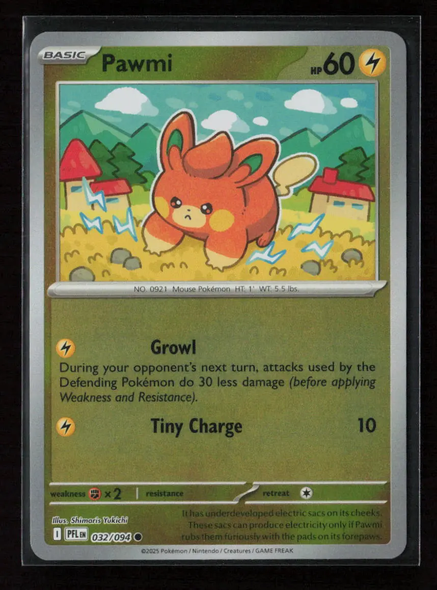 Pawmi Common Me02: Phantasmal Flames 032/094 Nm 1