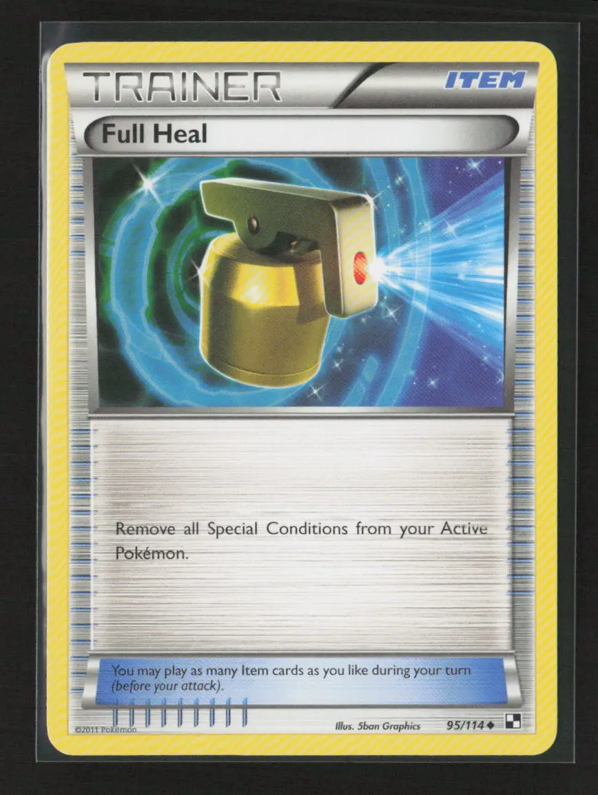 Full Heal Uncommon Black And White 95/114 Nm 1