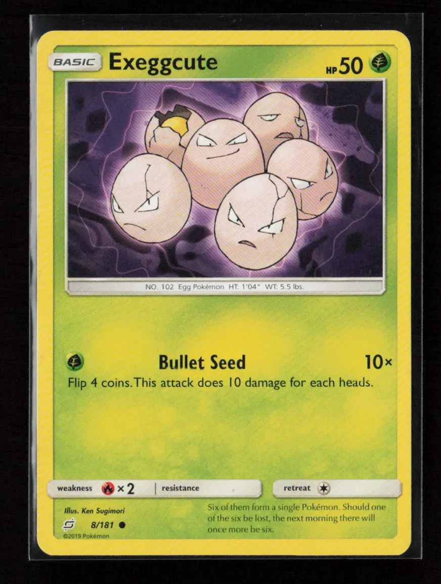 Exeggcute Common Sm - Team Up 8/181 Lp 1
