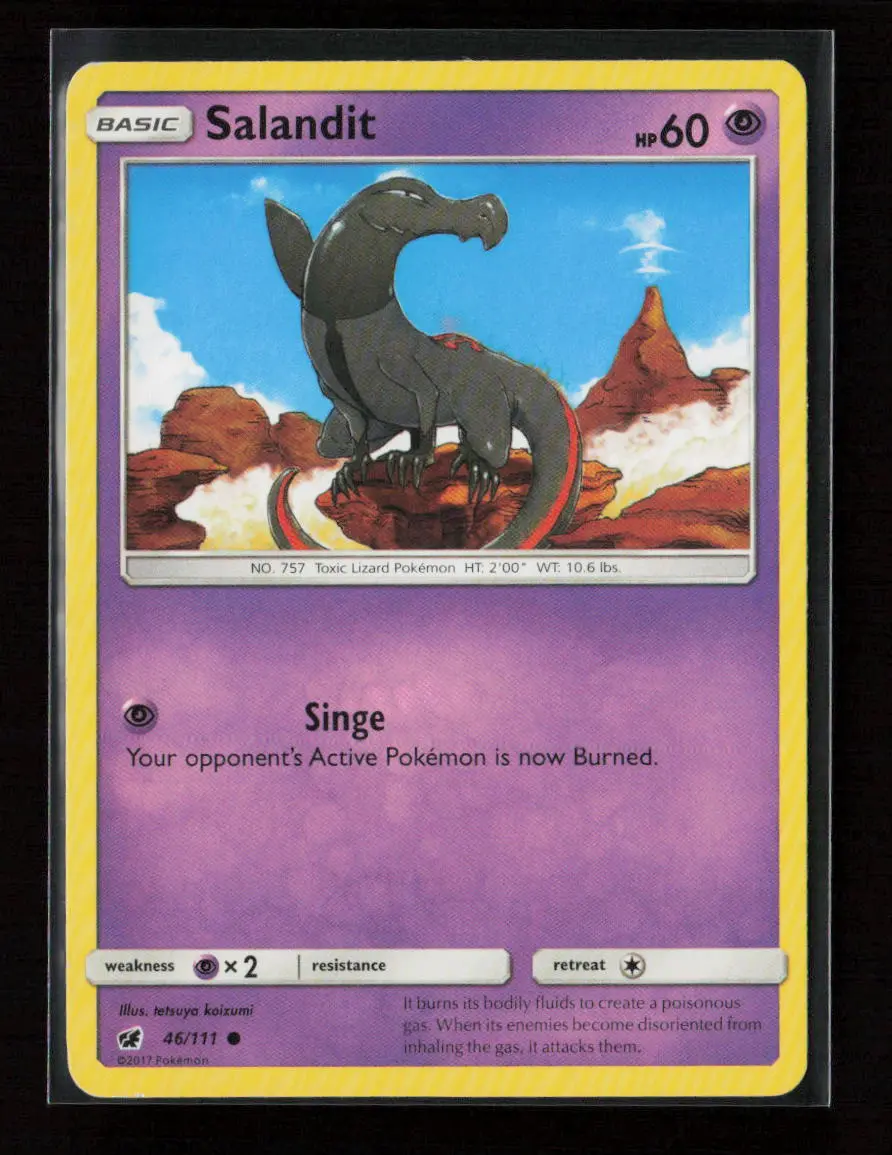 Salandit Common Sm - Crimson Invasion 46/111 Lp 1