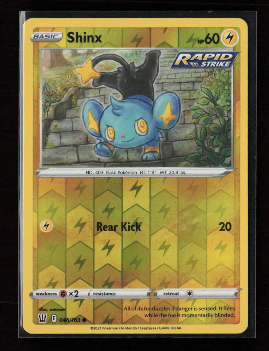 Shinx Common Swsh05: Battle Styles 046/163 Nm 1
