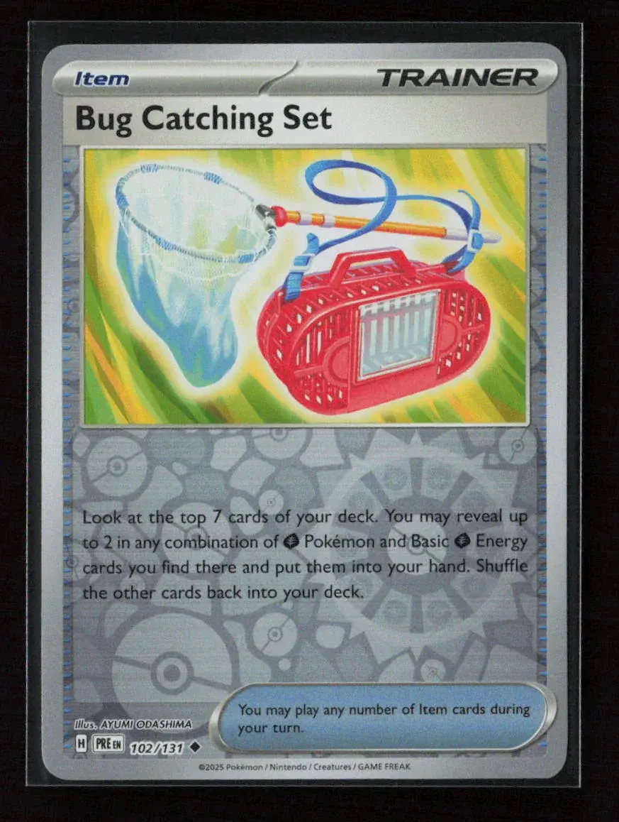 Bug Catching Set Uncommon Sv: Prismatic Evolutions 102/131 Nm 1