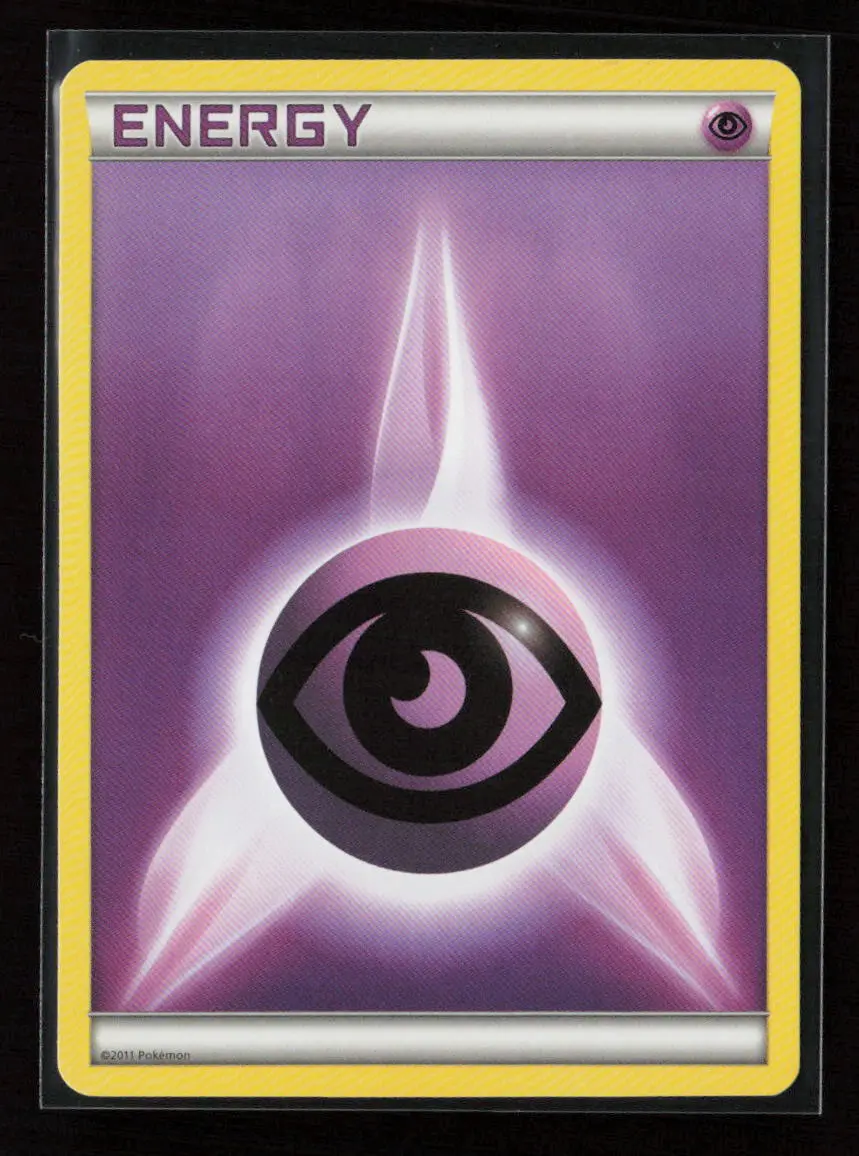 Psychic Energy (2011 Unnumbered) Promo League & Championship Cards Nm 1