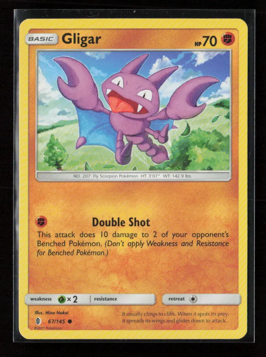 Gligar Common Sm - Guardians Rising 67/145 Lp 1