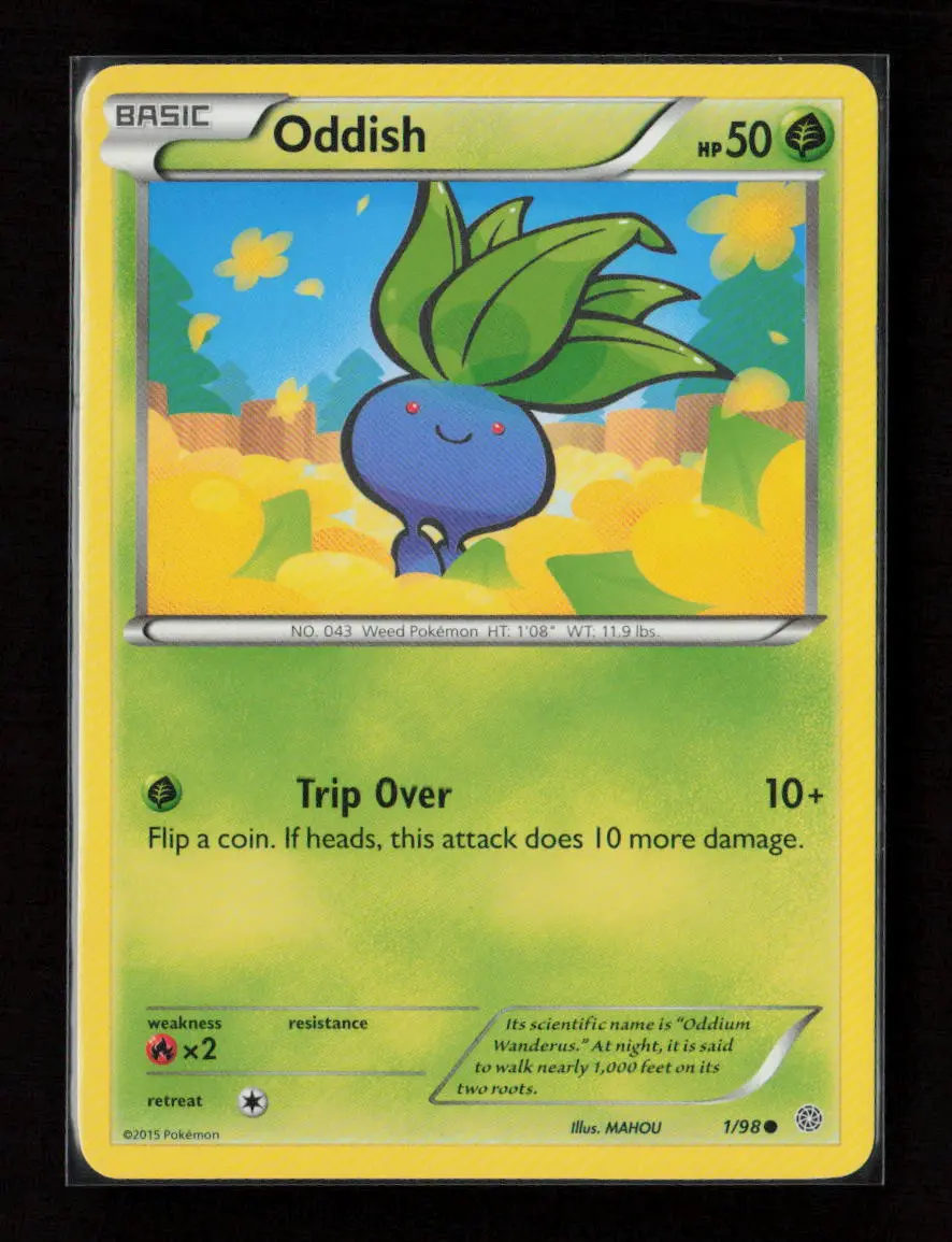 Oddish Common Xy - Ancient Origins 1/98 Lp 1