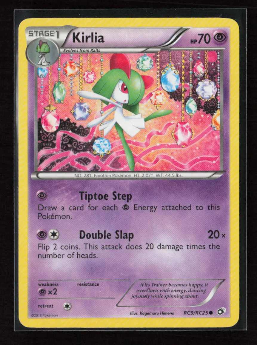 Kirlia Common Legendary Treasures: Radiant Collection Rc9/Rc25 Nm 1