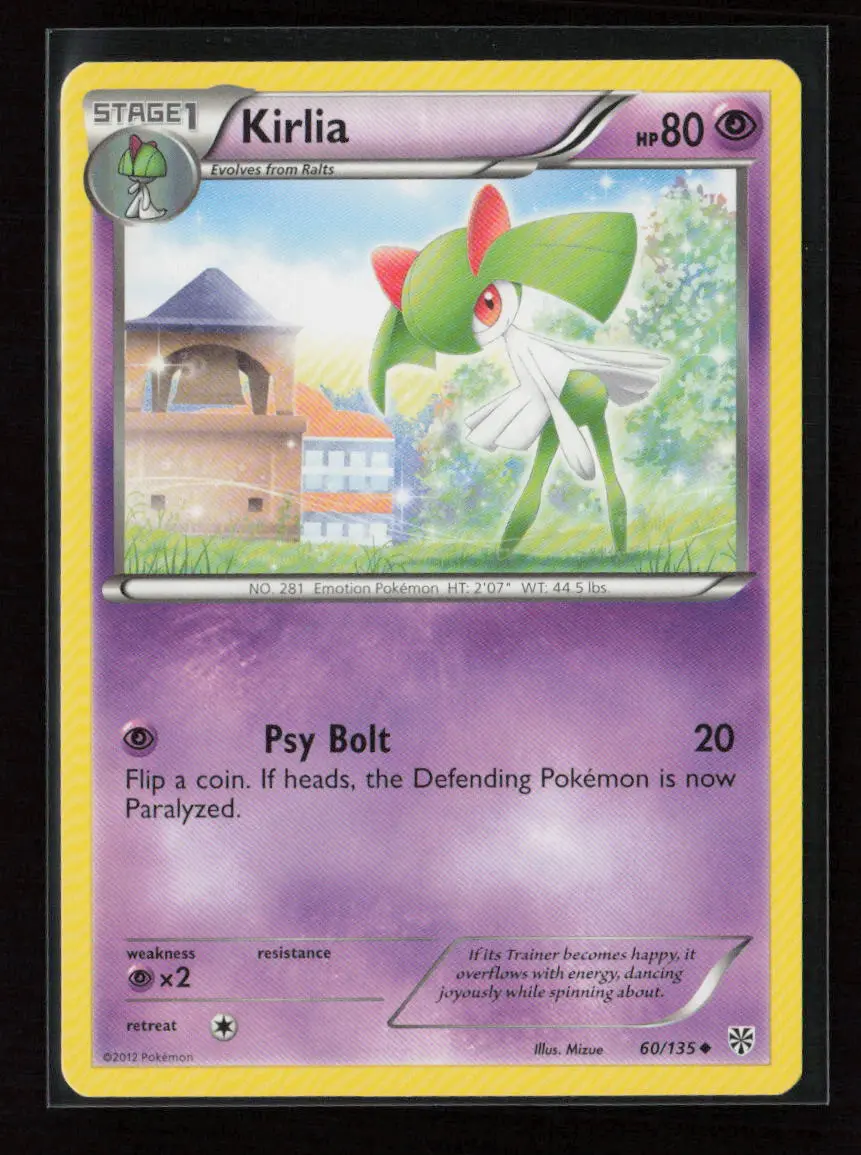 Kirlia Uncommon Plasma Storm 60/135 Nm 1
