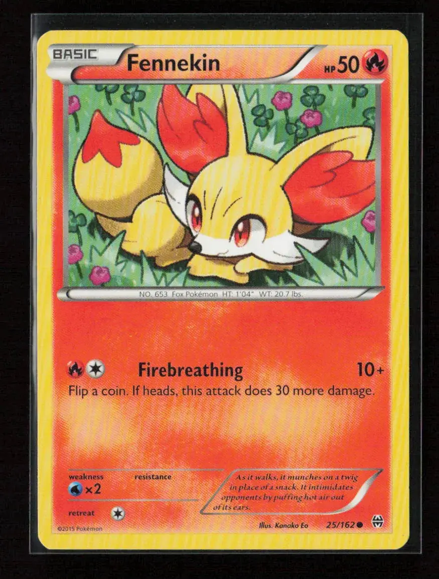 Fennekin Common Xy - Breakthrough 25/162 Lp 1