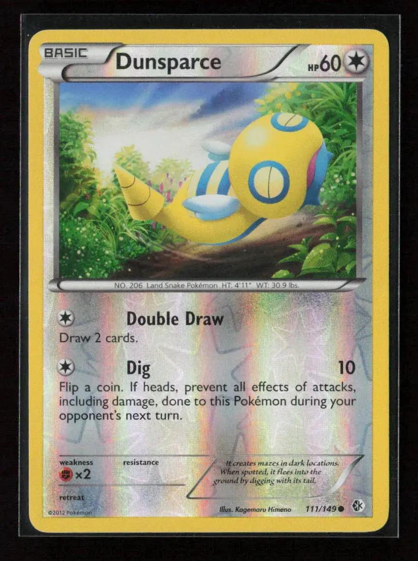 Dunsparce Common Boundaries Crossed 111/149 Lp 1