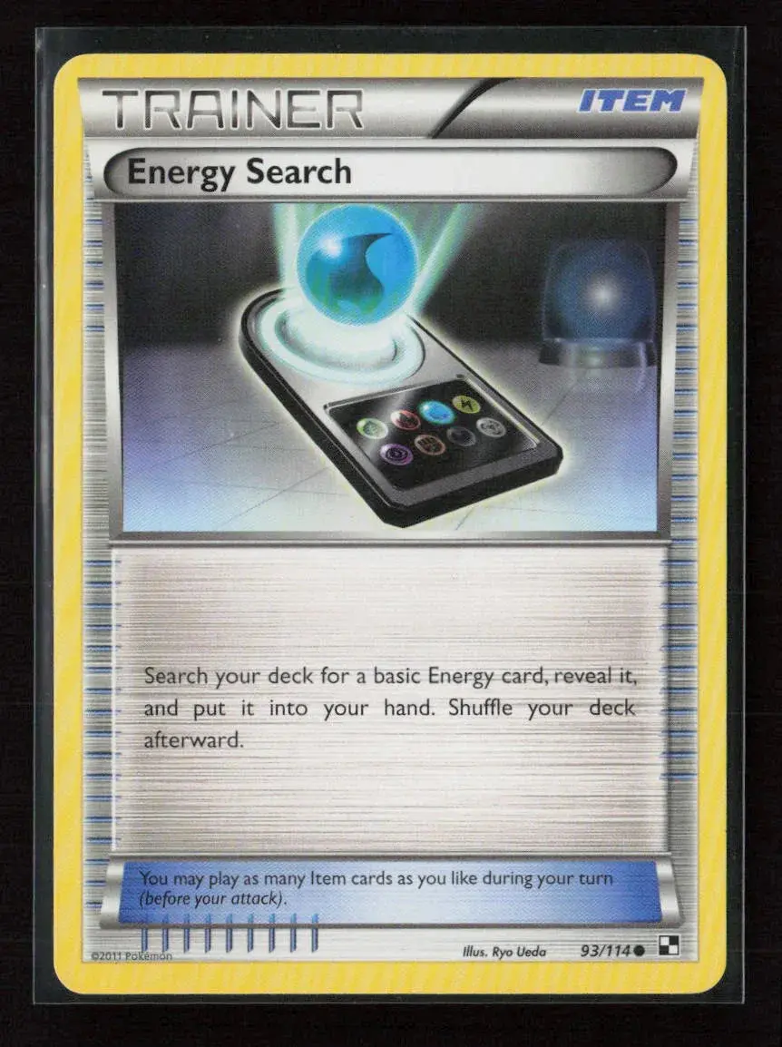 Energy Search Common Black And White 93/114 Lp 1