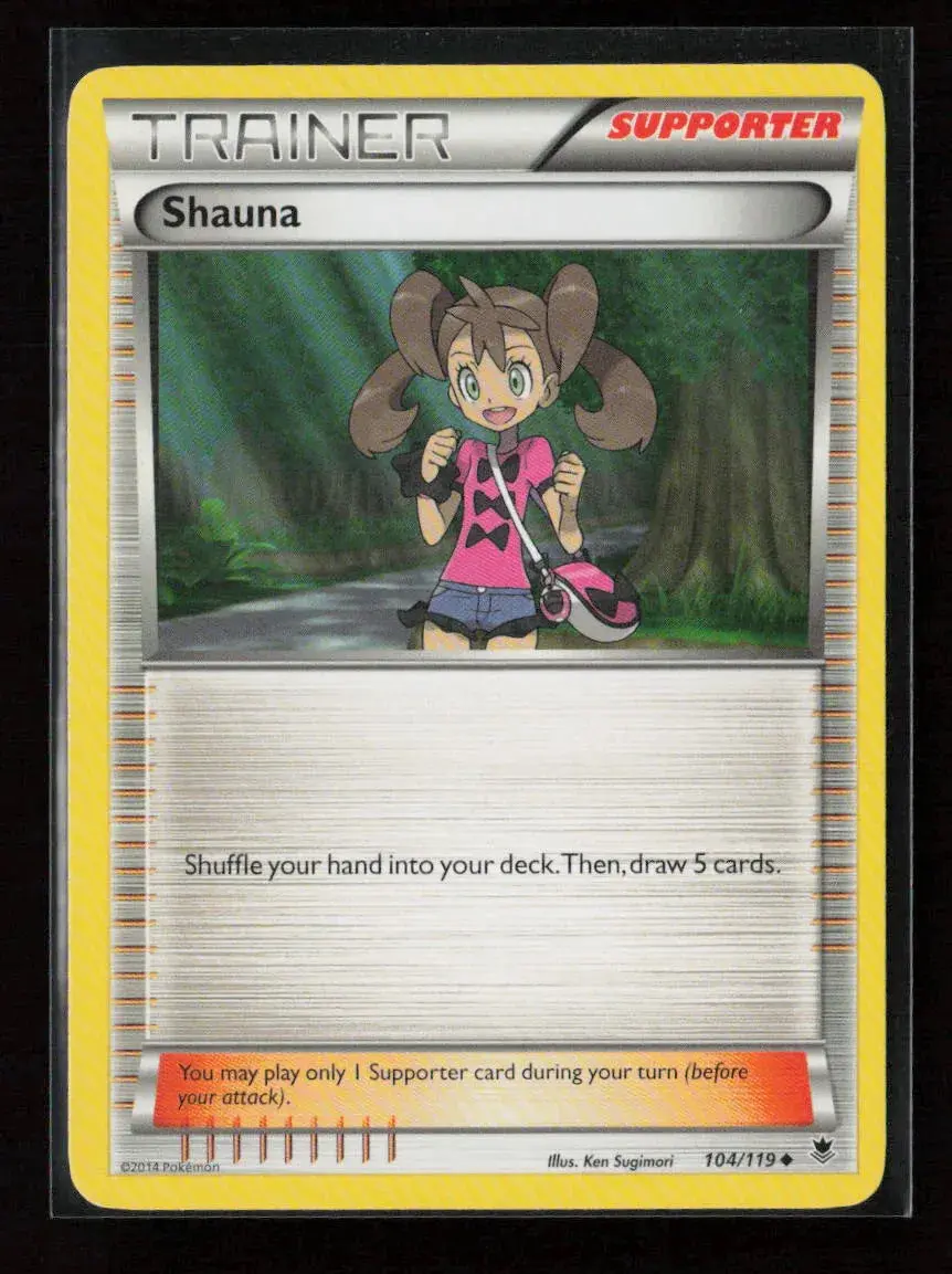 Shauna Uncommon Xy - Phantom Forces 104/119 Lp 1