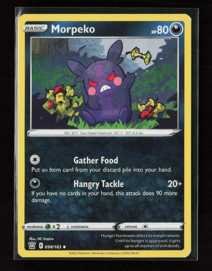 Morpeko Uncommon Swsh05: Battle Styles 098/163 Lp 1
