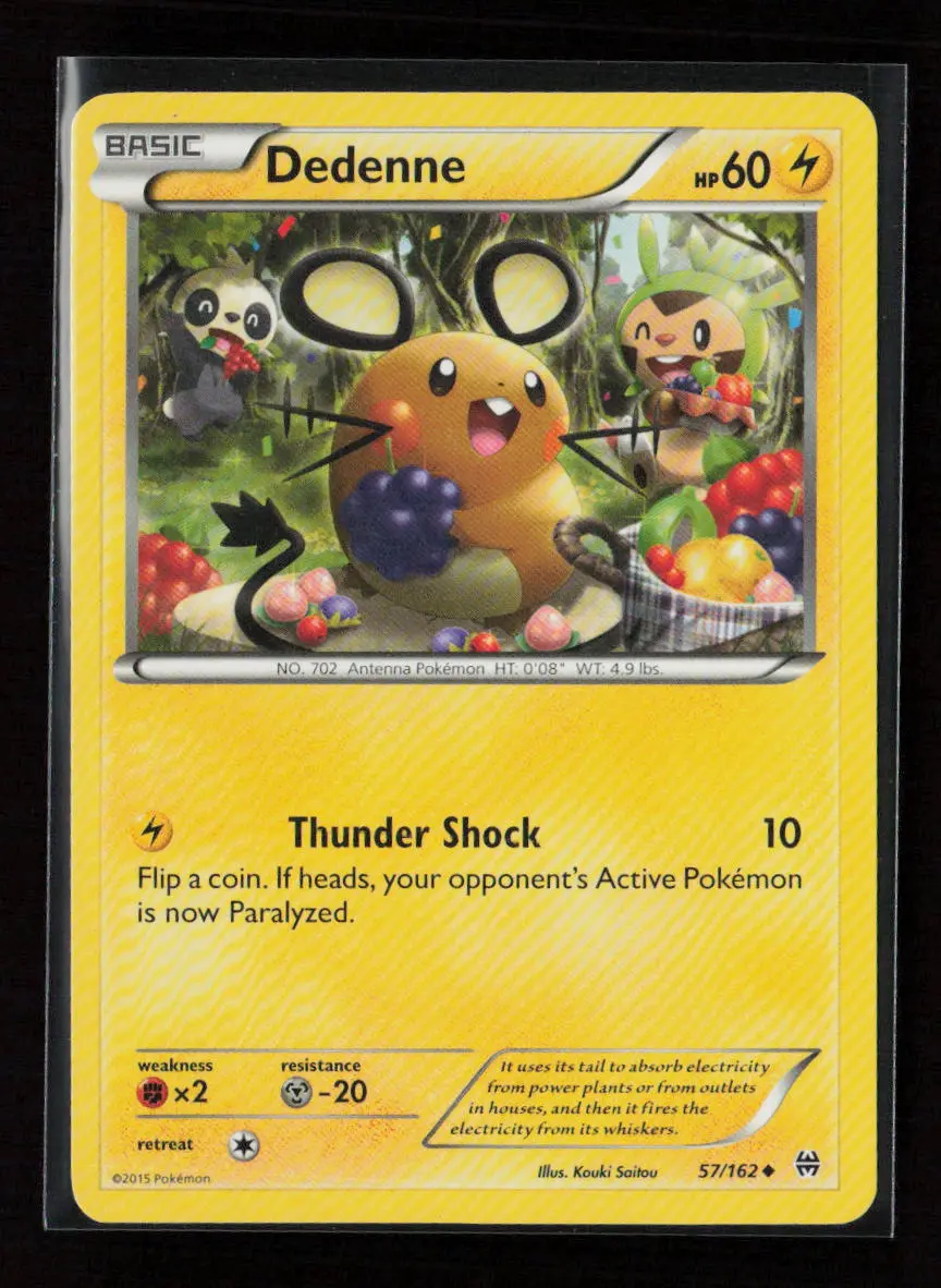 Dedenne Uncommon Xy - Breakthrough 57/162 Lp 1