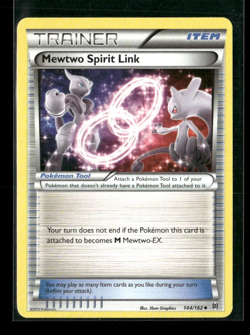 Mewtwo Spirit Link Uncommon Xy - Breakthrough 144/162 Lp 1