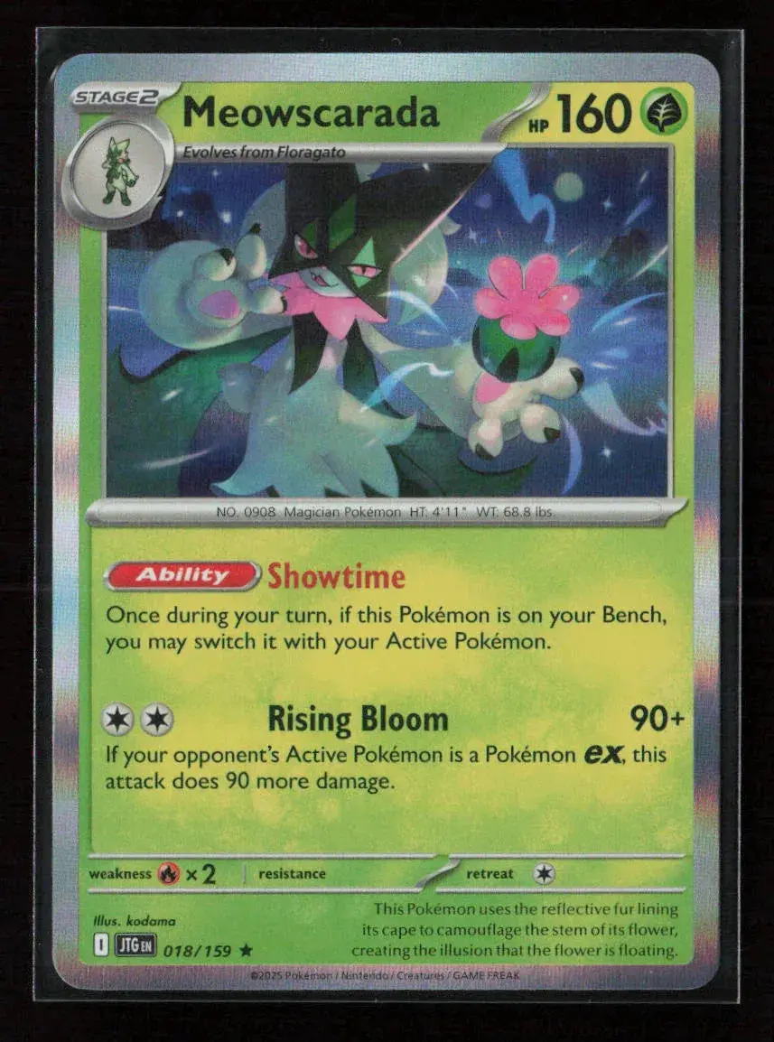 Meowscarada - (Cosmos Foil) Promo Miscellaneous Cards & Products 018/159 Nm 1