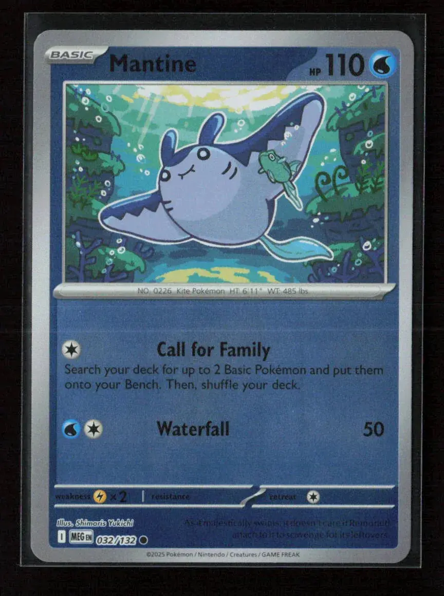 Mantine Common Me01: Mega Evolution 032/132 Nm 1