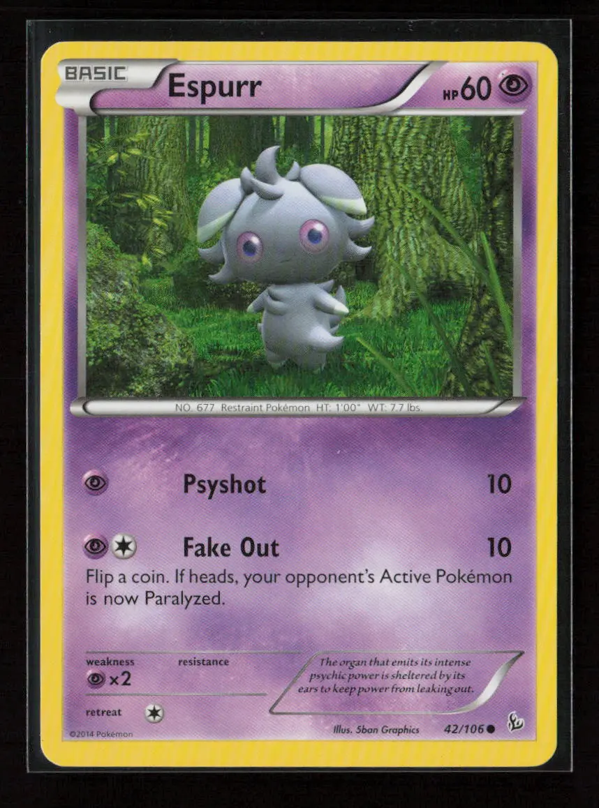 Espurr Common Xy - Flashfire 42/106 Lp 1