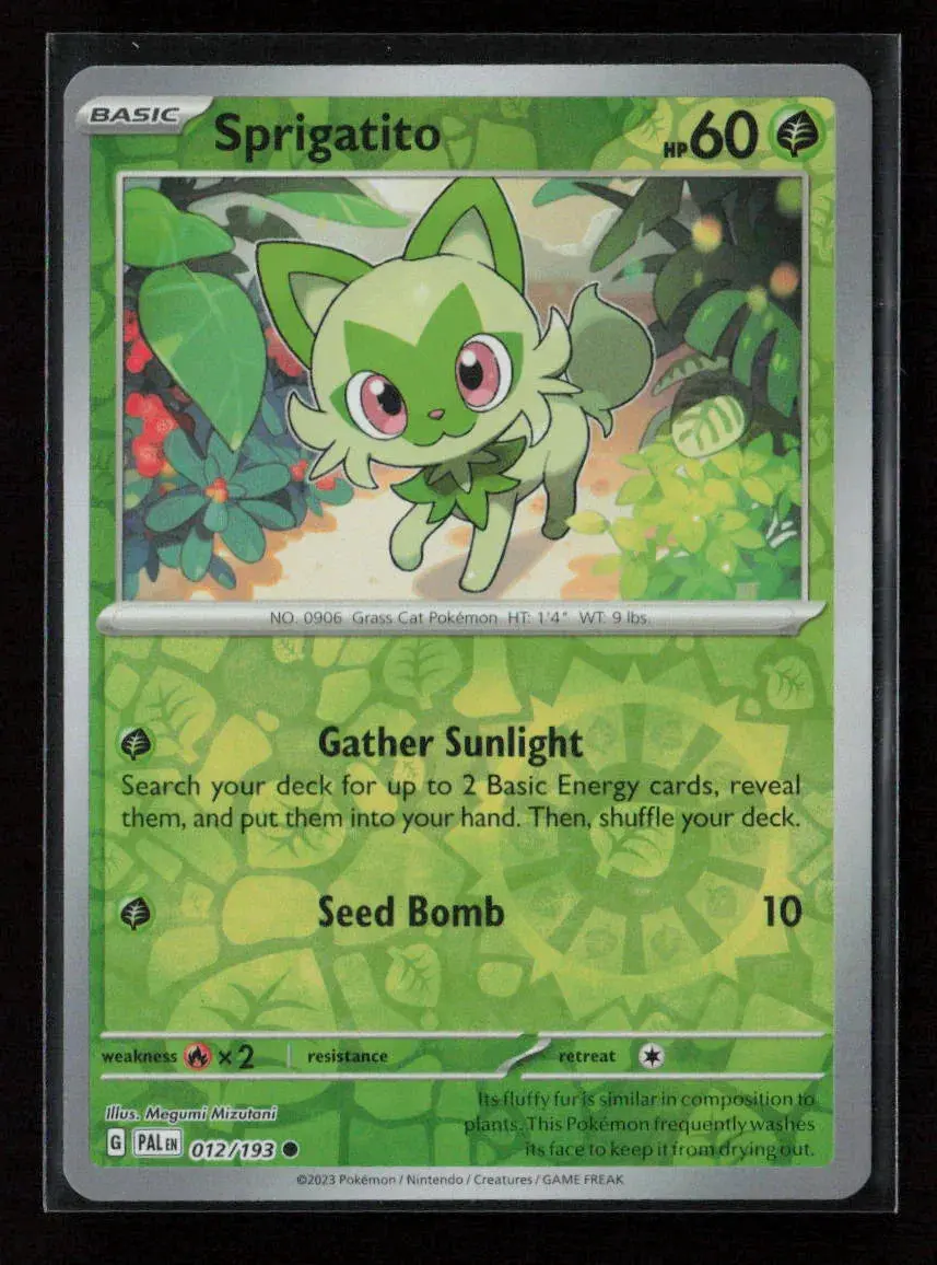 Sprigatito - Common Sv02: Paldea Evolved 012/193 Nm 1