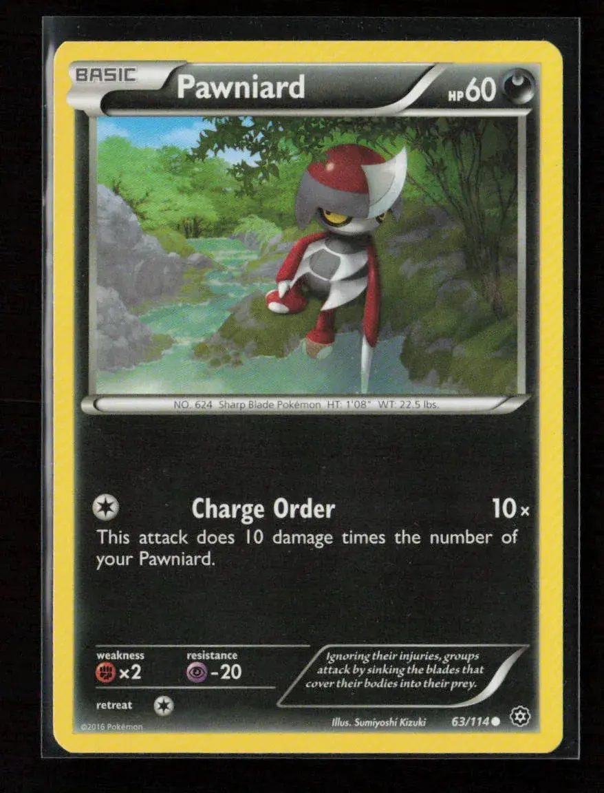 Pawniard Common Xy - Steam Siege 63/114 Lp 1