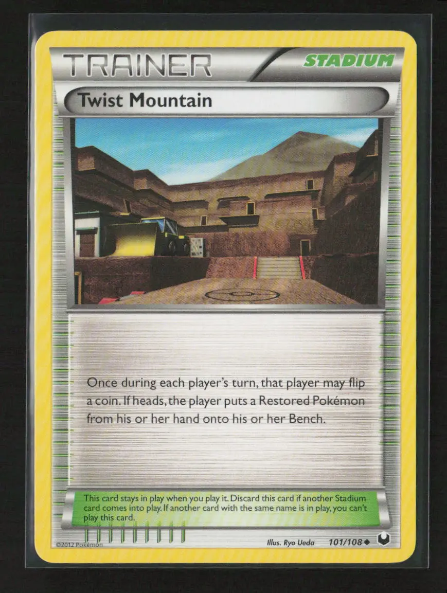 Twist Mountain Uncommon Dark Explorers 101/108 Nm 1
