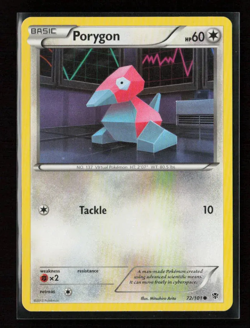 Porygon Common Plasma Blast 72/101 Lp 1