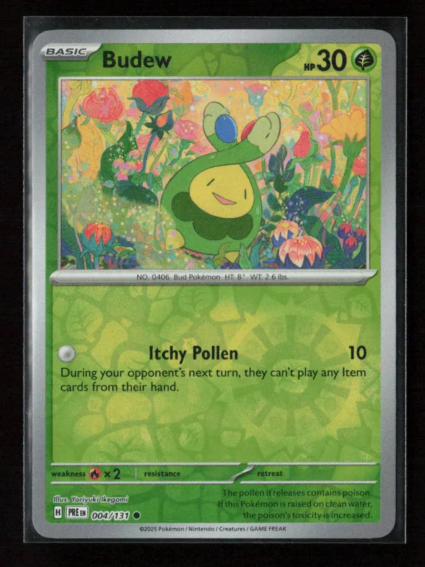 Budew Common Sv: Prismatic Evolutions 004/131 Nm 1