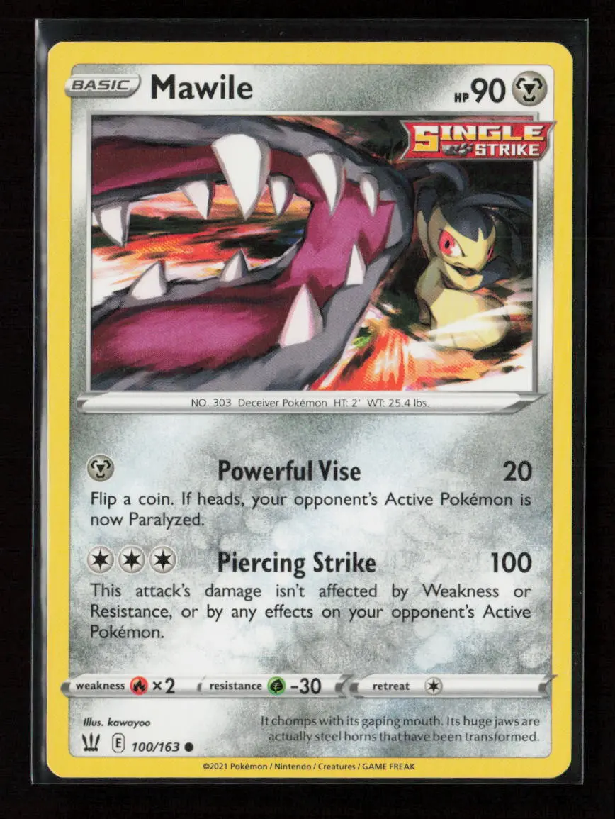 Mawile Common Swsh05: Battle Styles 100/163 Lp 1