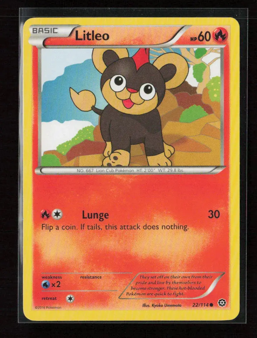 Litleo Common Xy - Steam Siege 22/114 Lp 1