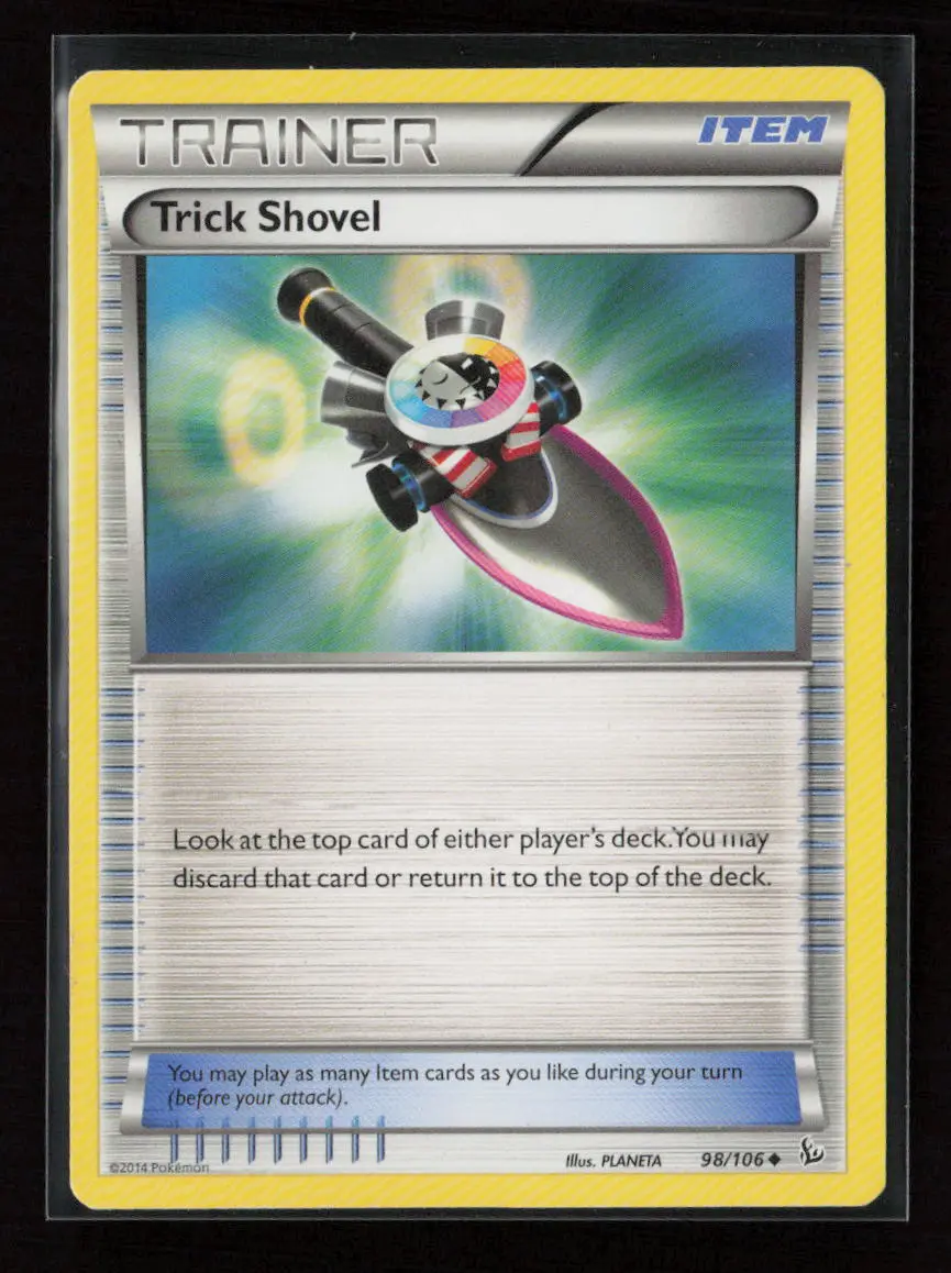 Trick Shovel Uncommon Xy - Flashfire 98/106 Lp 1