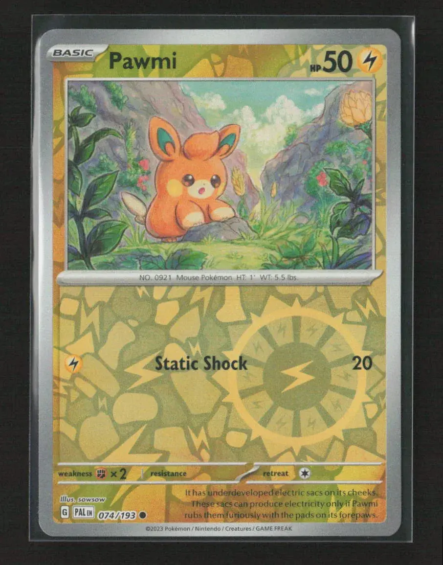 Pawmi Common Sv02: Paldea Evolved 074/193 Nm 1