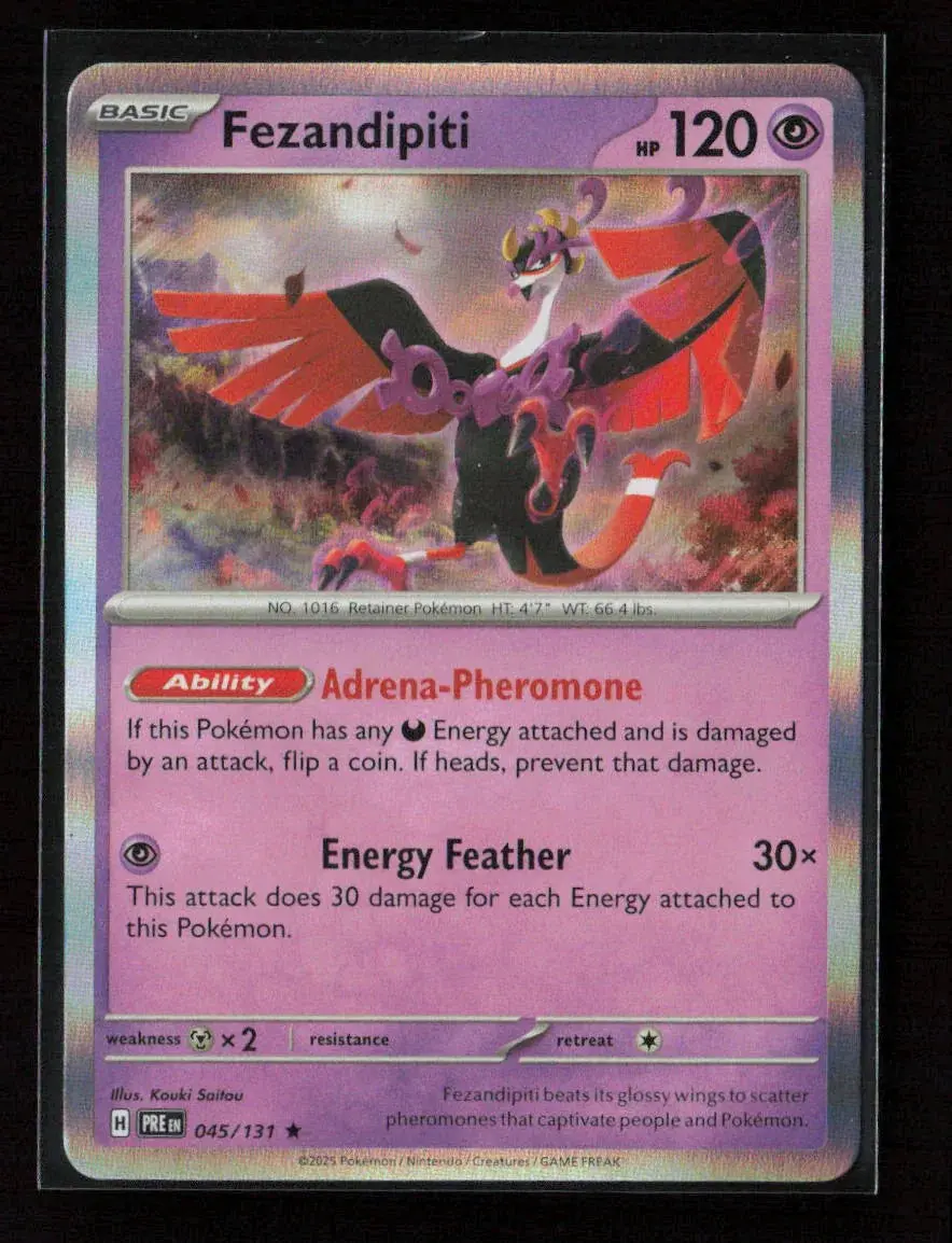 Fezandipiti Rare Sv: Prismatic Evolutions 045/131 Nm 1