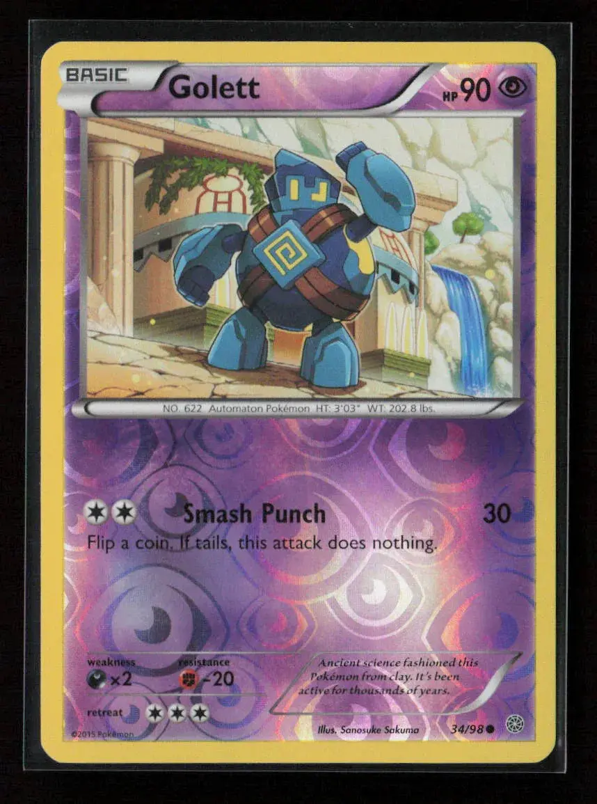 Golett Common Xy - Ancient Origins 34/98 Nm 1