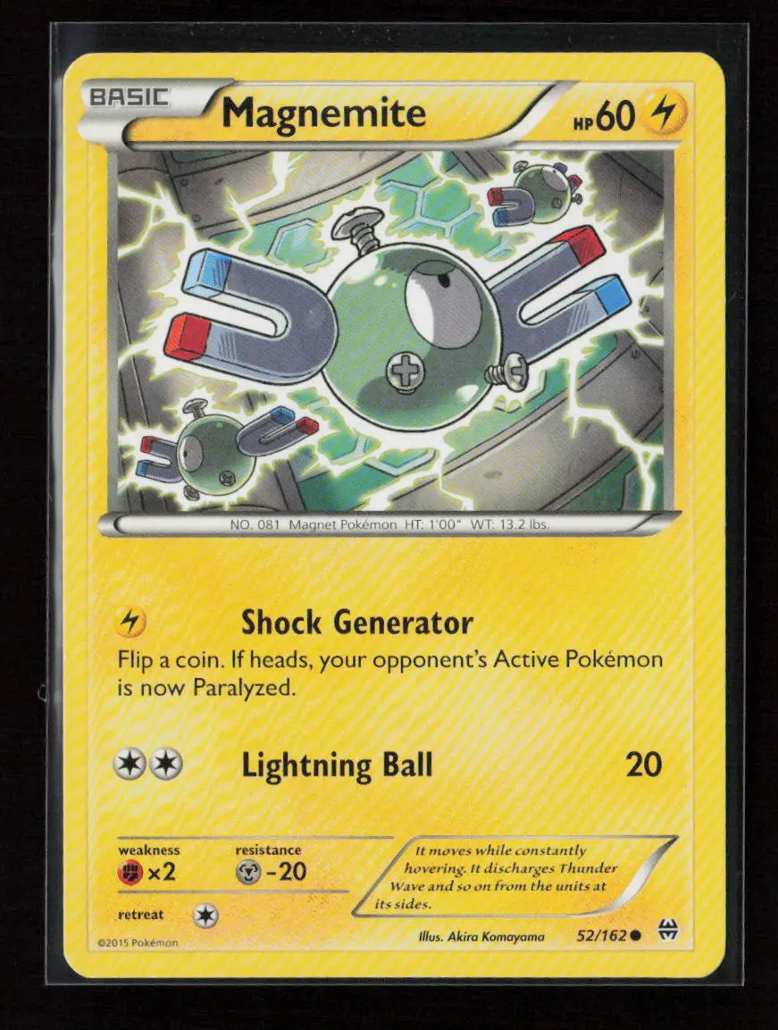Magnemite (52) Common Xy - Breakthrough 52/162 Lp 1