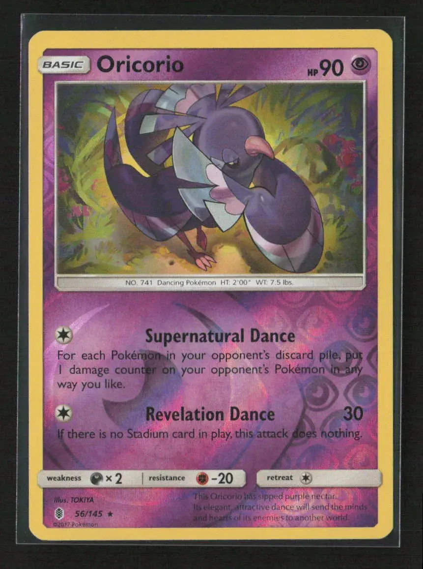 Oricorio - 56/145 (Pokemon League) Promo League & Championship Cards 056/145 Lp 1