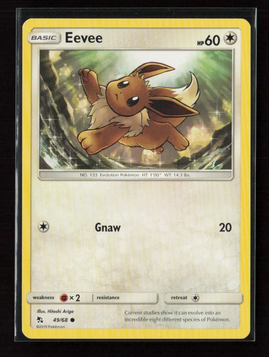 Eevee (49) Common Hidden Fates 49/68 Lp 1
