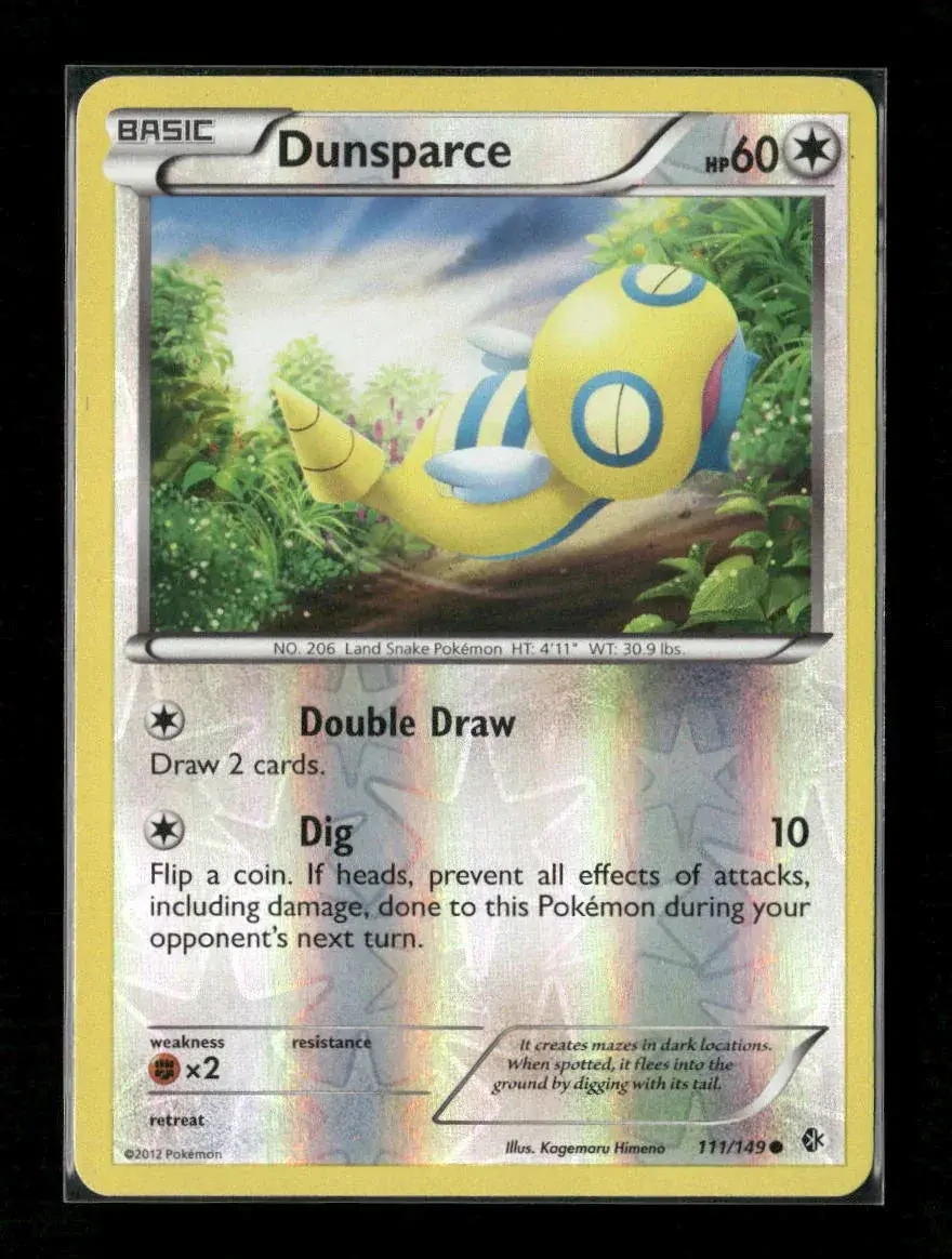Dunsparce Common Boundaries Crossed 111/149 Lp 1
