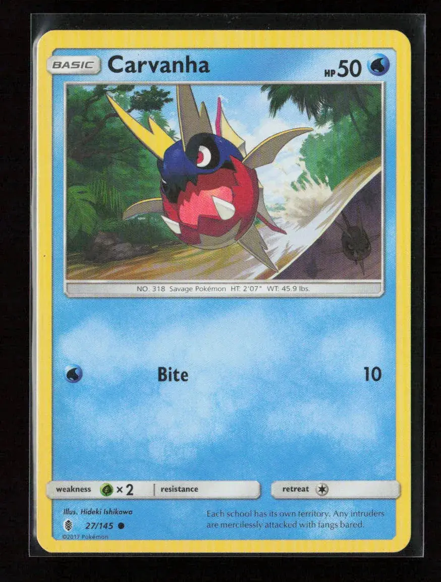 Carvanha Common Sm - Guardians Rising 27/145 Lp 1