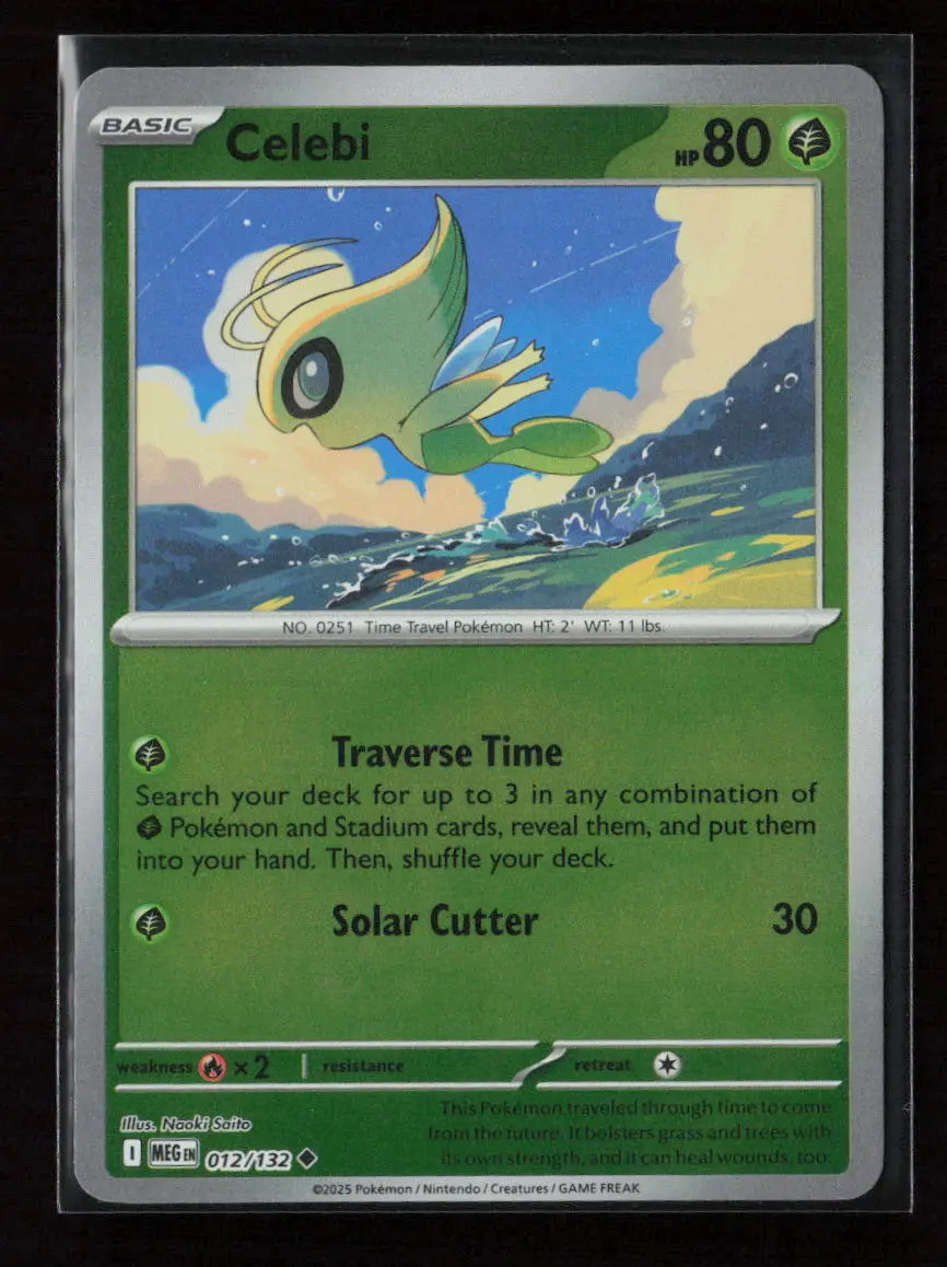 Celebi Uncommon Me01: Mega Evolution 012/132 Nm 1